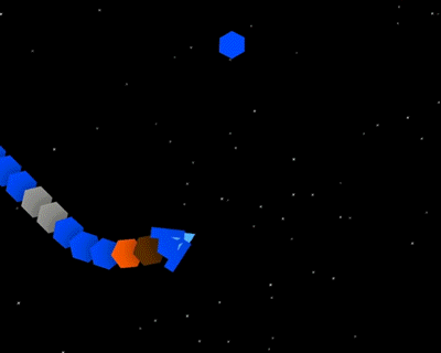 Shoot your own color cargo so it gets propelled